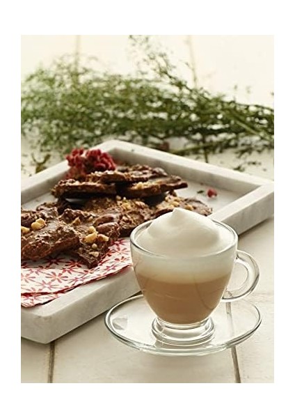 Fincan 12 Pc Şeffaf Base De Thé/café- Her Biri -Set Cadeau Vaisselle 95 ml modelleri