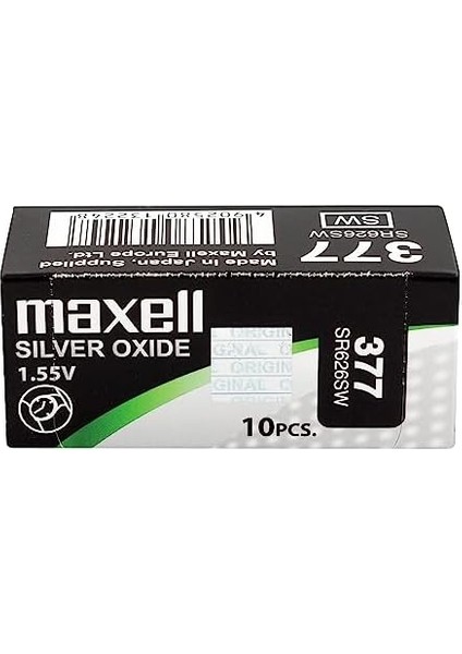 Sılver Oxide 377 SR626SW Pil 10'lu Paket fiyatları