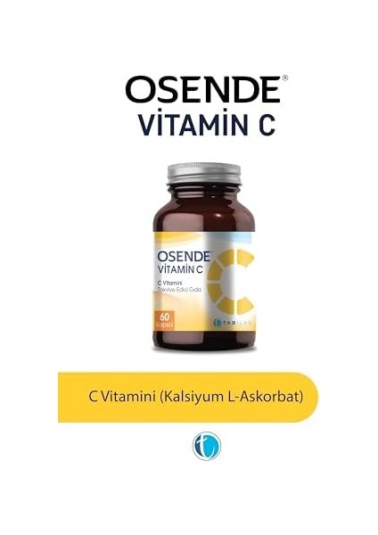 Osende Vitamin C 60 Kapsül modelleri