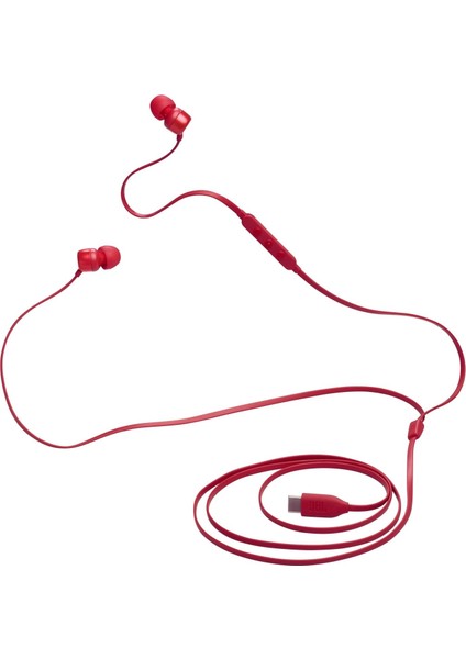 310C, Usb-C Kulakiçi Kulaklık, Kırmızı
