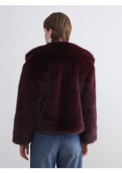 Yeni Sezon Ceket Yaka Kadın Kürk Mont indirimleri