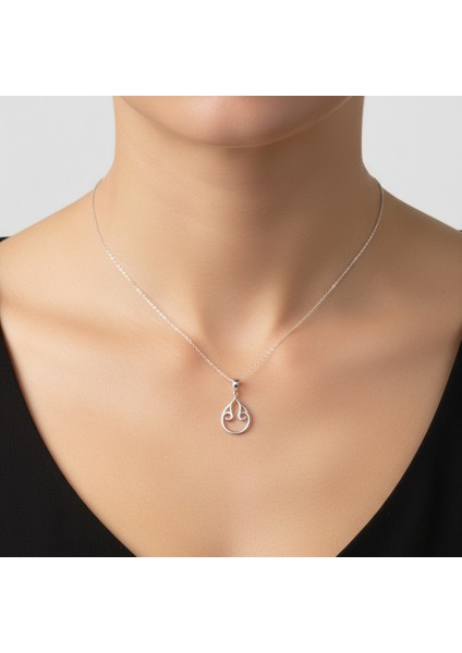 925 Ayar gümüş kolye minimalist tasarımlar SM4310 fiyatları