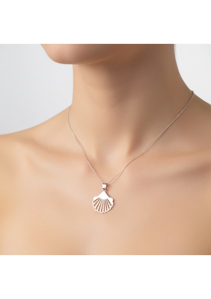 925 Ayar gümüş kolye deniz kabuğu SM5019 modelleri