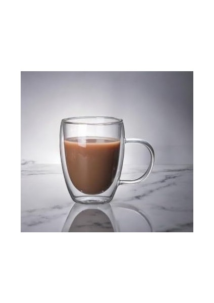 1 Adet Şeffaf Çift Cidarlı Borosilikat Cam 300 ml Çift Cidarlı Cam Kahve Fincanı, Çift Cidarlı Cam Çay Bardağı fiyatları