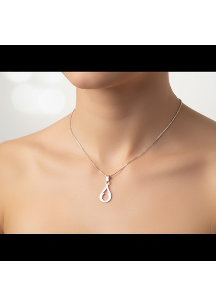 925 Ayar gümüş kolye anahtar deliği SM7255 fırsatları