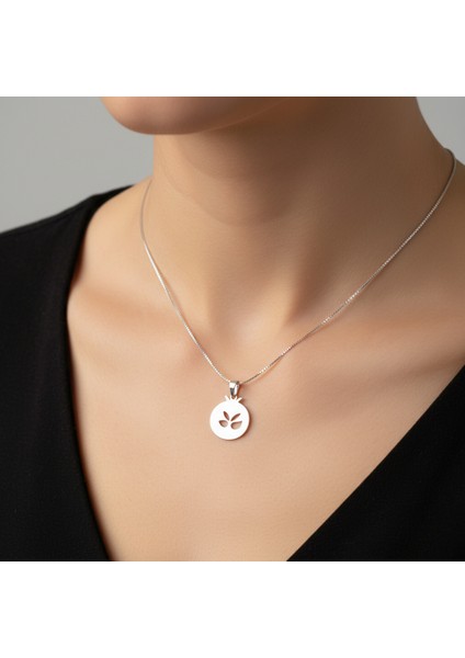 925 Ayar gümüş kolye nar SM4889 modelleri