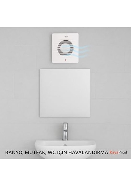 12 cm 120’LIK Mutfak Tuvalet Havalandırma Fanı | 15W Sessiz Aspiratör, 1900 Rpm, 120 M³/h Debi, IP20 Koruma, Abs Plastik, 220V – Enerji Verimli ve Dayanıklı Fan modelleri