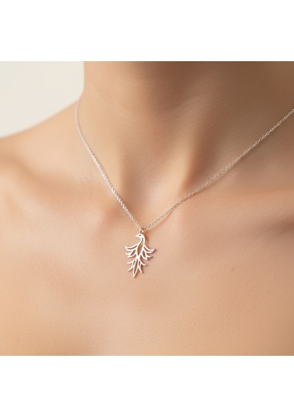 925 Ayar gümüş kolye anka kuşu SM4866 modelleri