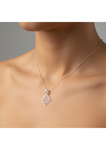 925 Ayar gümüş kolye anka kuşu SM4867 modelleri