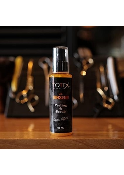 Totex Yüz Peeling ve Ovma Jeli | Yüz Bakımı Ginseng Parlatıcı Peeling Siyah Noktaları Temizler | Koyu Nokta Akne Için Hızlı Etki 125 ml fiyatları