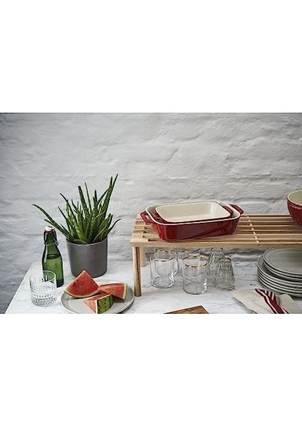 Fırın Kabı Seti, 2'li, Dikdörtgen, Ceramic By modelleri