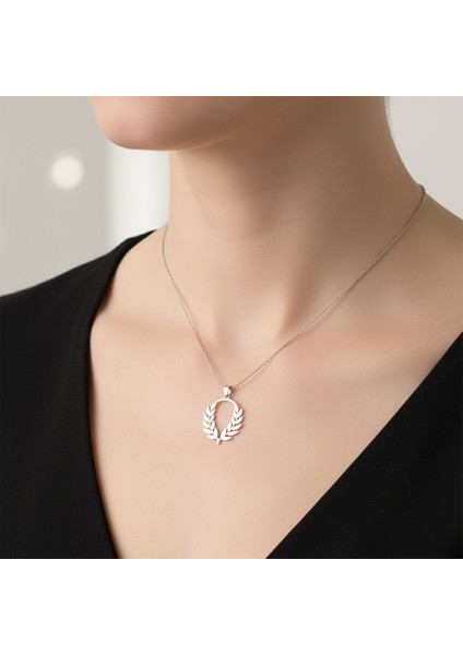 925 Ayar gümüş kolye buğday başağı SM5805 fırsatları