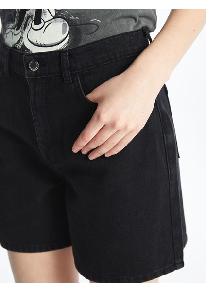 Yeni Sezon Bermuda Fit Kadın Jean Şort fiyatları