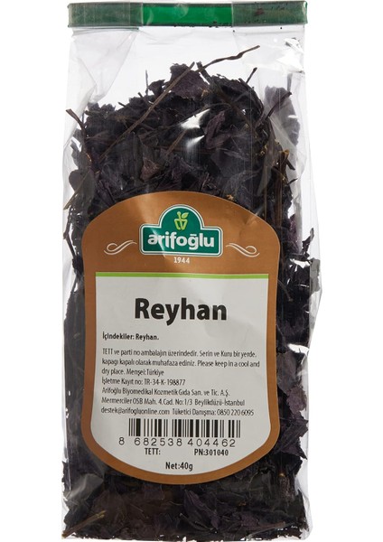 Arifoğlu Reyhan 40 gr