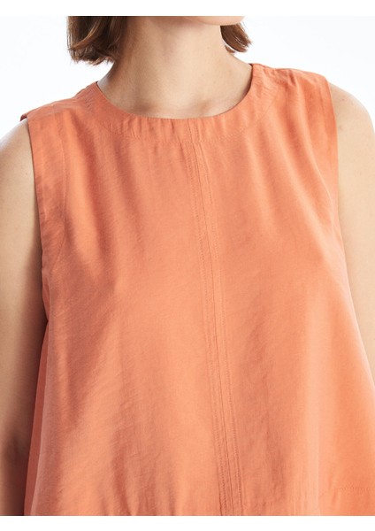 Yeni Sezon Kadın Bisiklet Yaka Düz Bluz modelleri