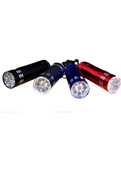 Süper Parlak 9 Ledli Metal Mini El Feneri fiyatları