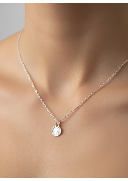 925 Ayar gümüş kolye Harf M SM6129 modelleri