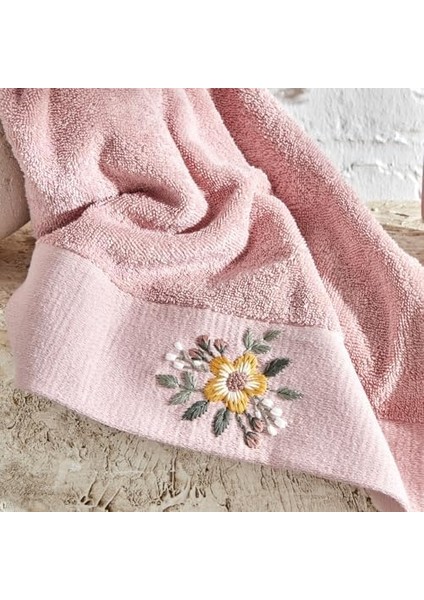 NAKIŞLI%100 Pamuk Havlu Pudra 30X50 cm fiyatları