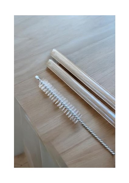 Adet Cam Pipet ve 1 Adet Temizleme Fırçası - 20 cm fiyatları