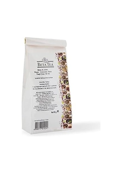 Beta Nane Limonlu Yeşil Çay 50GR - B.1044