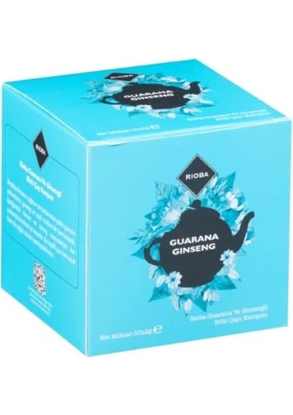 Rioba Guarana Ginseng Karışımlı Bitki Çayı, 2 G * 10 Poşet modelleri