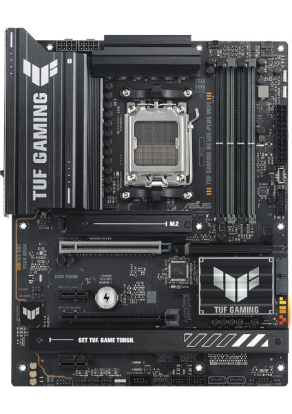 Tuf Gaming B650E-PLUS Wifi Anakart Soket Amd Am5 (Ryzen 9000, Atx, Pcıe 5.0, Ddr5 Bellek, Wifi 6e, Pcıe Q-Release, Bıos Flashback, Sync)
