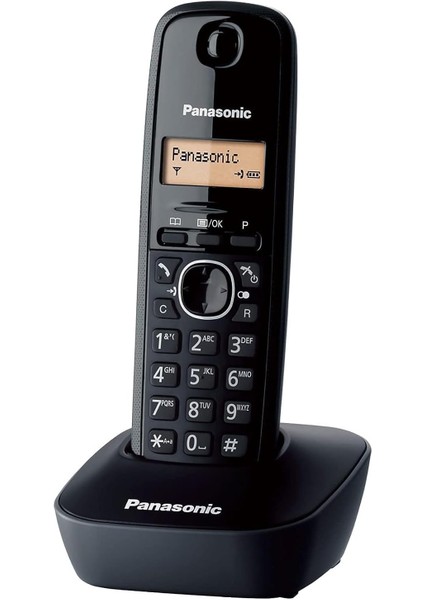 Kx TG1611 Dect Telefon-Siyah_gri Dect Telefon, Siyah