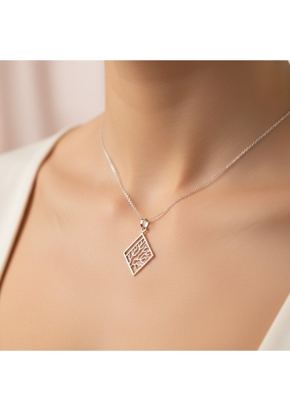 925 Ayar gümüş kolye mercan SM6568 fırsatları