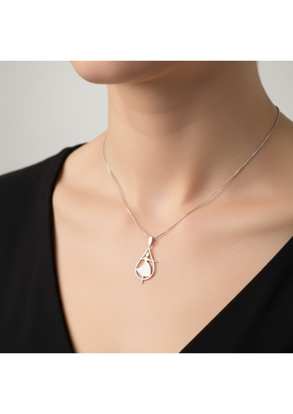 925 Ayar gümüş kolye dans SM6613 fırsatları