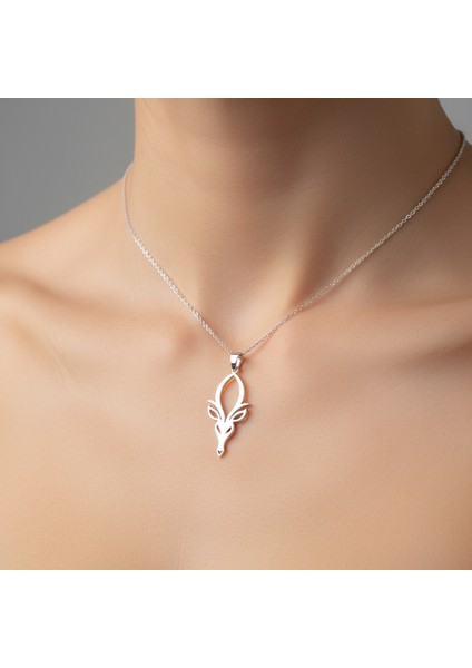 925 Ayar gümüş kolye keçi SM7061 fırsatları