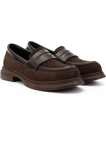 Kadın Kahve Nubuk DDZA83935790 Loafer Ayakkabı modelleri
