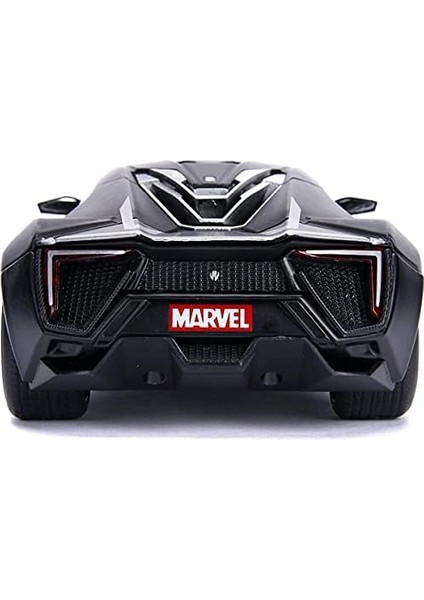 Oyuncak Kara Panter-Beyaz Motorlar Lykan Hypersport Döküm Araba, 1: 24 Ölçek Araç & 2.75 " Metal Heykelcik" modelleri