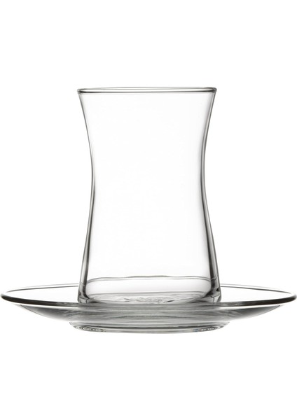 Heybeli Çay Seti, Sade, 160 Ml, 4 Parça