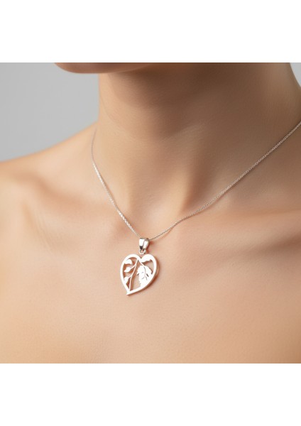 925 Ayar gümüş kolye yaprak SM7300 fırsatları