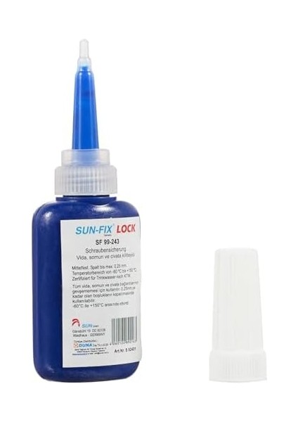 S 52431 Civata Sabitleyiçi, 10 ml modelleri