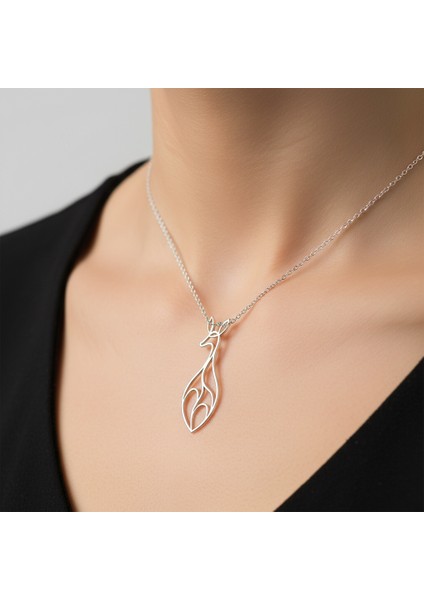 925 Ayar gümüş kolye kanguru SM7226 fırsatları