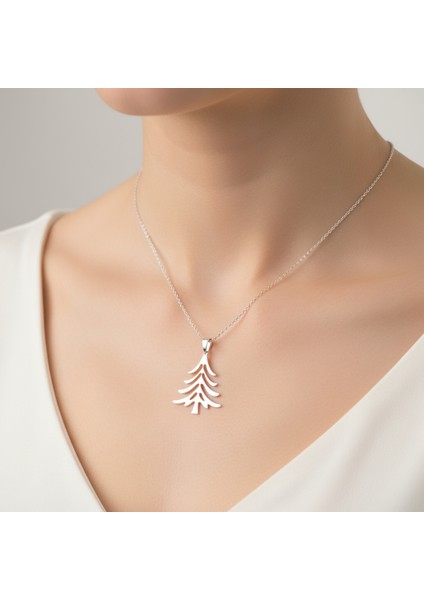 925 Ayar gümüş kolye yılbaşı Ağacı ya Noel Ağacı SM7798 fırsatları