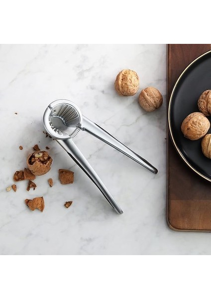 Profesyonel Ceviz Kıracağı, 18 cm Paslanmaz Çelik, Ergonomik Saplı, Yaylı Mekanizmalı, Fındık ve Kuruyemiş Için fiyatları