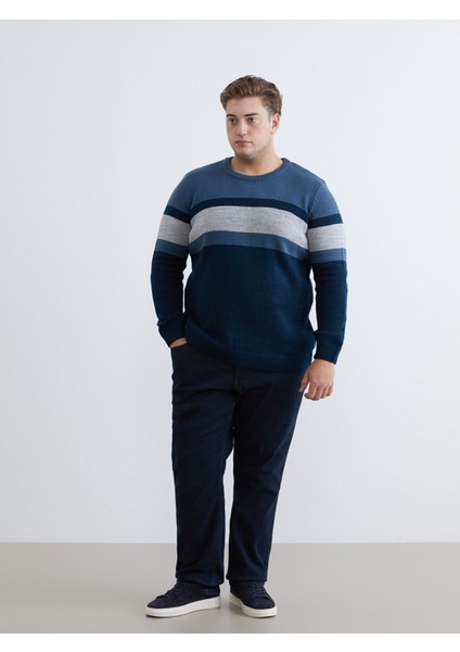 Yeni Sezon Bisiklet Yaka Renk Bloklu Erkek Triko Kazak fiyatları