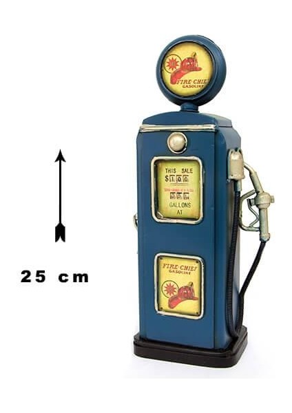 Dekoratif Metal Yakıt Pompası Biblo Kumbara Hediyelik (770770) fiyatları