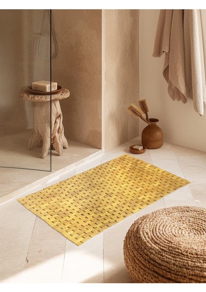 Premium Serisi 50X80 cm Bambu Paspası