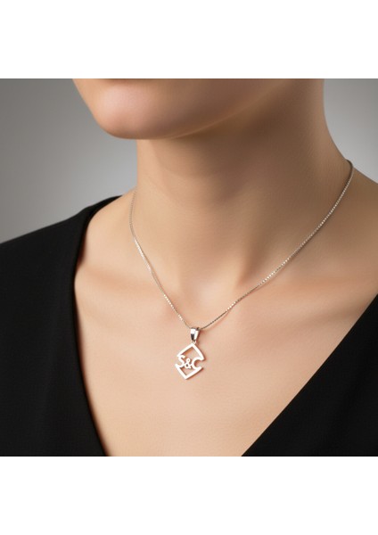 925 Ayar gümüş kolye C&S SM10767 fırsatları