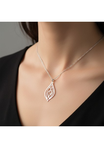 925 Ayar gümüş kolye minimalist tasarımlar SM9024 fırsatları