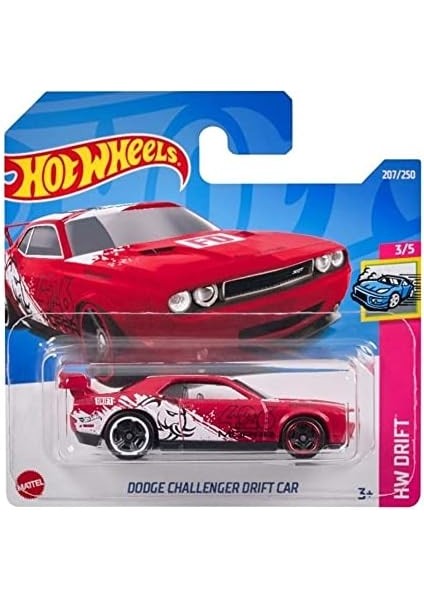 1:64 Tekli Arabalar 2022 207/250 Hw Dodge Challenger Car 5785-HCX80 modelleri