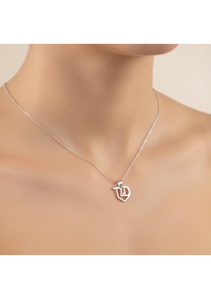 925 Ayar gümüş kolye D&T SM11069 fırsatları