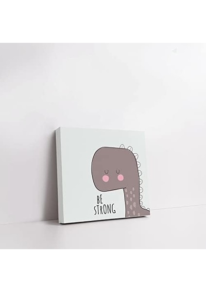 Odasına Özel Minimal Dinozor Tasarımlı Kanvas fiyatları