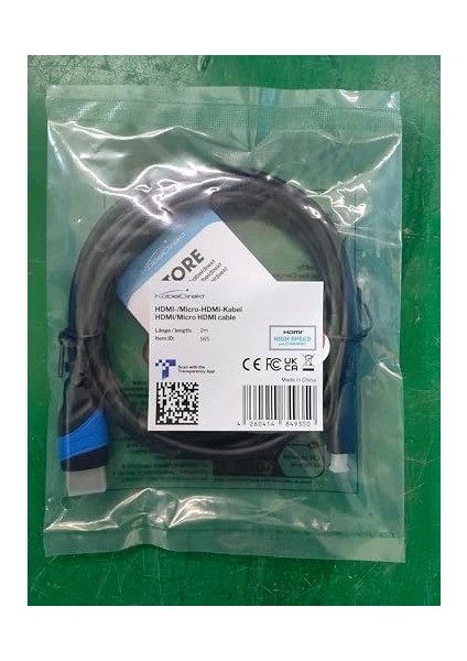 – 2 M – Micro-Hdmı Kablosu (Hdmı – Micro-Hdmı, Iki Yönlü – Ultra Hd Için 4 K @ 60 Hz – Ethernet ile Yüksek Hız – HDMI 2.0/1.4 ile Uyumlu, Tabletler/kameralar/raspberry Pi Için, Siyah) fiyatları