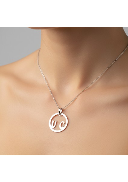 925 Ayar gümüş kolye C&U SM10783 fırsatları