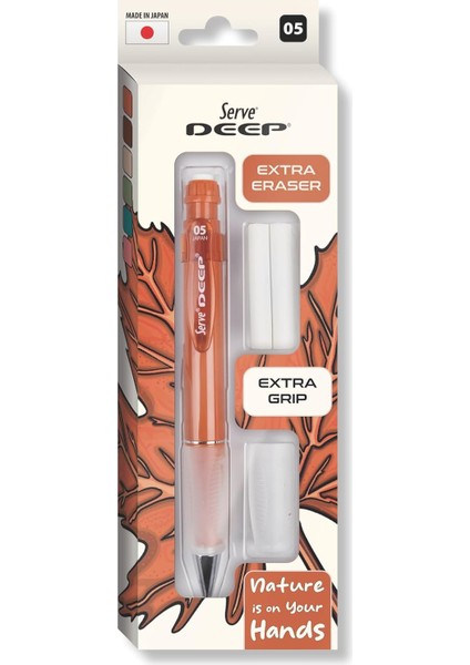 Deep Klm & Grıp& Sılgı Yedeklı Set 05MM Kıremıt