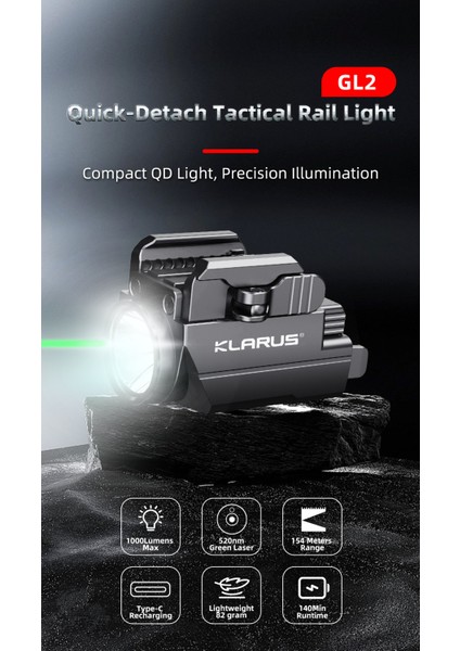 Gl2 Lazerli Tabanca Feneri indirimleri